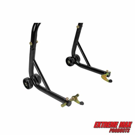 Extreme Max Extreme Max 5600.3268 Sport Bike Rear Wheel Lift Stand-Fits Most Yamaha Kawasaki Suzuki Ducati BMW 5600.3268